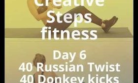 Day 6- 30 Day fitness challenge