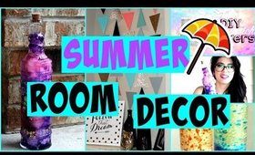DIY Summer Room Decor: Tumblr & Pinterest Inspired!