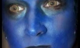 Mystique look from x-men - My Beauty Addiction - Uniqso - Sugarpill - Wolfe FX