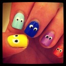 PAC-MAN nails