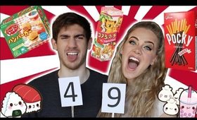 Americans try Japanese candy !