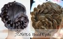 Easy How-to | 5 Min Flower Braid Updo