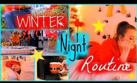 Winter Night Routine: Get Unready with me♡