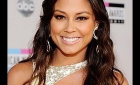 Vanessa Minnillo Inspired Half-Up Hairstyle