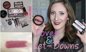 Weekly Loves & Let Downs (City Color Cosmetics, Laura Mercier, Anastasia, MUFE, Maybelline)