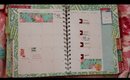 How I Plan Out My Lilly Pulitzer Agenda June 2016 | hellokatherinexo