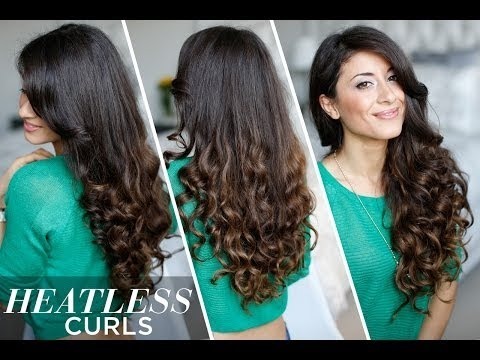 Heatless Curls Hair Tutorial | Luxy Hair Video | Beautylish