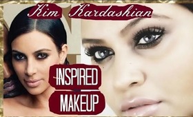 Kim Kardashian Vogue Cover inspired Makeup 2014