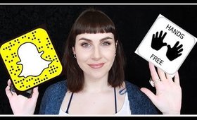 How to use SNAPCHAT WITHOUT HANDS Hack for iPhone | LetzMakeup