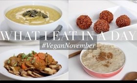 What I Eat in a Day #VeganNovember 3 (Vegan/Plant-based) | JessBeautician