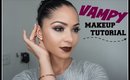 Full Face Of First Impressions : Vampy Makeup
