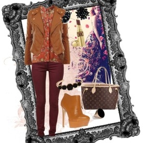 Fashion (made with polyvore app)