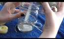 DIY Rustic Lantern Mason Jar