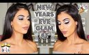 NEW YEAR'S GLAM AF | GLITTER CUT CREASE MAKEUP TUTORIAL