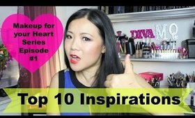 What Inspires You? Makeup for Your Heart #1