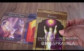 Weekly manifestation card reading by Miss Pravala 10-17 october