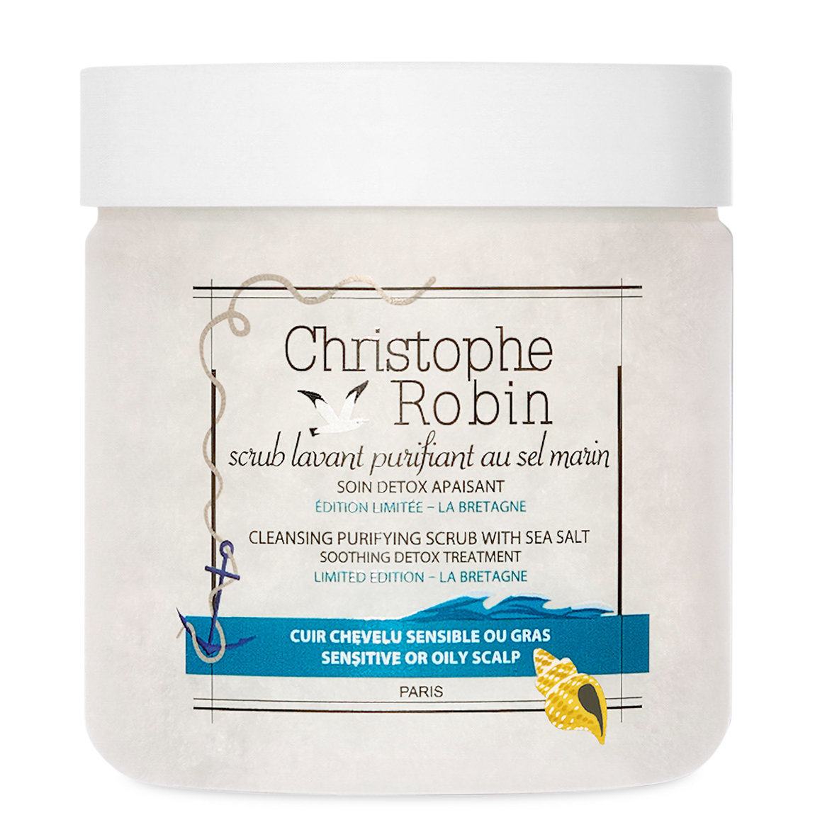Christophe Robin Cleansing Purifying Scrub with Sea Salt alternative view 1 - product swatch.