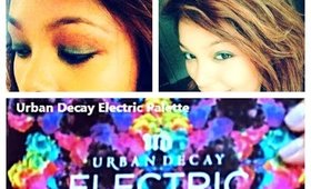 Bright Summer Eyes Tutorial | Urban Decay Electric Palette