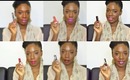 Drugstore Lipsticks Haul +  Demo #Rimmelapocalips #maybeline #revlon