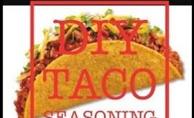 DIY Taco Seasoning