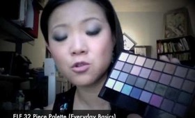 Tutorial: Sultry Smokey Eyes (ELF 32 Palette)