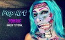 Pop Art Zombie | Halloween Tutorial