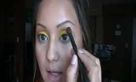 MAKEUP TUTORIAL-CHROME YELLOW/ORANGE