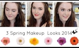 3 Spring Makeup Looks 2014