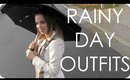 Rainy Day Outfit Ideas | Loveli Channel