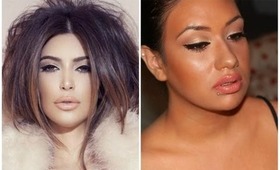 Kim kardashian Makeup look ( REMAKING )