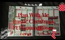Plan With Me Rustic Christmas Ft Planning Roses