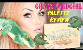 Makeup Review: Grav3yardgirl Swamp Queen Tarte Palette