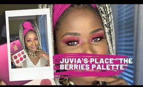 Juvia's Place The Berries Mini Palette Tutorial on Dark Skin