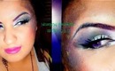 U.F.O Lights (inspired makeup)