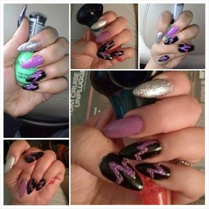 My New Years nails :)