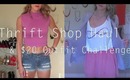 Thrift Shop Haul | $20 Outfit Challenge