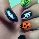 More Halloween nails!