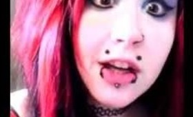 Lip piercing swell bump