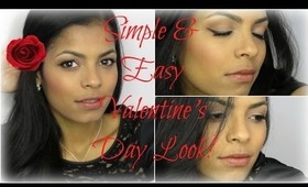 ♥Simple + Easy Valentine's Day Makeup♥