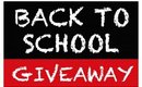 Back to school Giveaway! (OPEN)