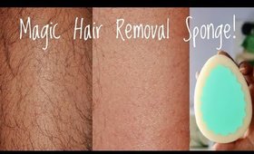 Hair Removal SPONGE! _ Hair Removal At Home || SuperWowStyle Prachi