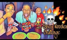 2X SPICY NOODLES CHALLENGE | MUKBANG | JESSIKA FANCY