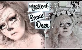 Mystical Snow Deer Halloween Makeup Tutorial