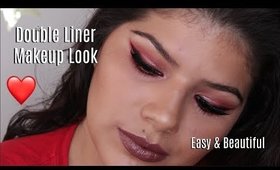 Double Liner Makeup Look || Marya Zamora