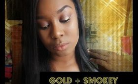 Holiday Glam Series | Gold + Smokey