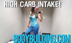 HIGH CARB INTAKE TEST?! | AB Workout | Bodybuilding.com | AshstarVlog