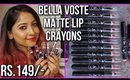 BELLA VOSTE MATTE CRAYONS | SWATCHES & REVIEW | ALL 15 SHADES | Stacey Castanha