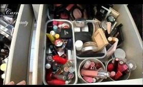 My Makeup Collection & Storage (may 2012)