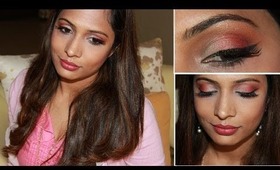 Valentines Day 2014 Makeup + Outfit Idea + Collaboration video  : Pink Ombre Eyes