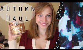 Autumn Fashion & Candle Haul